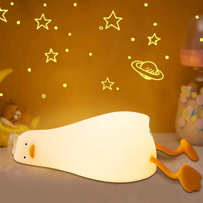 Everglow Duck Night Light for Kids Night Lamp(10 cm, Multicolor)