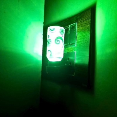 Neil-Kart Antique LED Lamp-Green Night Lamp(10 cm, Green)