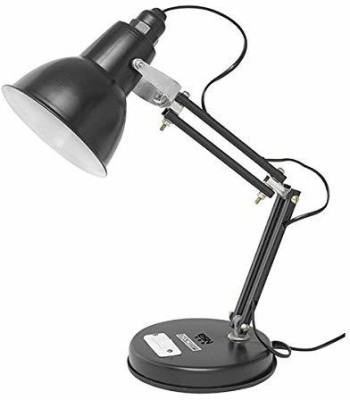 Satish eShop Aluminium Pack of 1 Table Lamp(9 cm, Black)