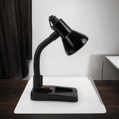 ZESTRUM HomeDecorTableLampHTL-TL075 Table Lamp(22 cm, Black)
