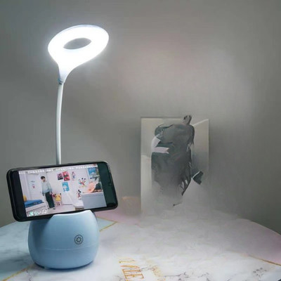 MACVL5 Cute Desk Lamp, 360° Flexible Gooseneck LED Night Light for Kids, USB Charging Table Lamp(30 cm, Multicolor)