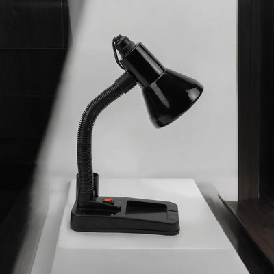 spark world HomeDecorTableLamp-TL102 Table Lamp(22 cm, Black)