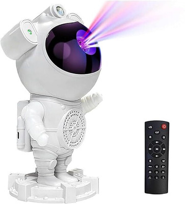 Daksh Creations Astronaut Galaxy Projector Robot Sky Space Stars Light For Kids Night Lamp Night Lamp(23 cm, Multicolor)