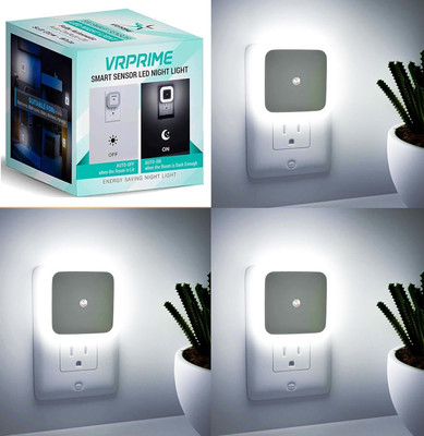 VRPRIME Night Lamp Sensor Light for Bedroom Bed Side Home |Smart Automatic ONOFF LED Smart Sensor Light