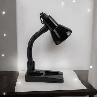 spark world HomeDecorTableLamp-TL114 Table Lamp(22 cm, Black)