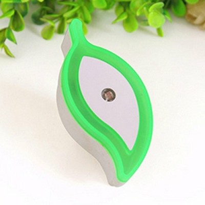 Ascension Energy Saving Night Lamp, Green, Leaf Shape Night Light(Pack of 1) Night Lamp(8 cm, Green)