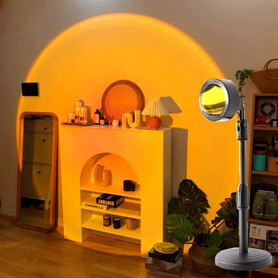 ASTOUND Sunset Projection Lamp LED Night Lights Night Lamp(27 cm, Black)