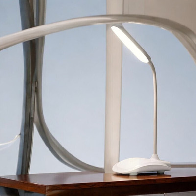 BHAJANLAL GREENERY Study LED Touch On/Off Switch Student Study Table Lamps89_TL471_L2183_L2842 Table Lamp(35 cm, White)