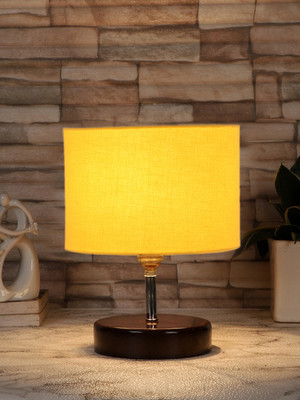 Devansh Table lamp Table Lamp(22.86 cm, Orange16)