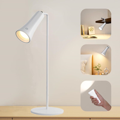parspar 4 In 1 Magnetic Desk Lamp with 3 Brightness Levels Touch Control Light Table Lamp(37 cm, Multicolor)