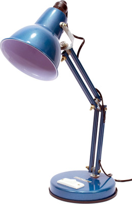 spark world Study Lamp for Students with Metal Body (Tairy Round) (Blue) Study Lamp(45 cm, Blue)