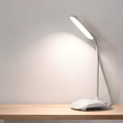 BHAJANLAL GREENERY Table_Lamp_TL142_L606_L2051 Table Lamp(9.5 cm, White)