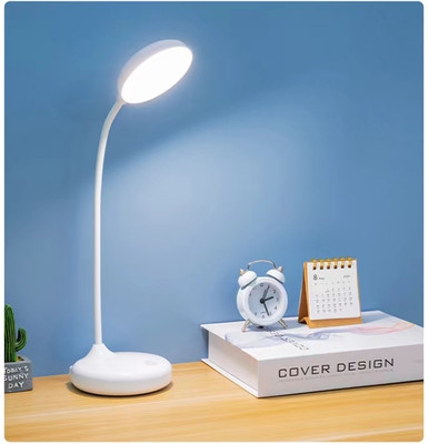 OneWish LED Desk/Study/Table/Lamp, A Perfect Reading Companion with 3 Light Colors Study Lamp(35 cm, White)