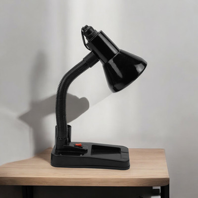 spark world HomeDecorTableLamp-TL132 Table Lamp(22 cm, Black)