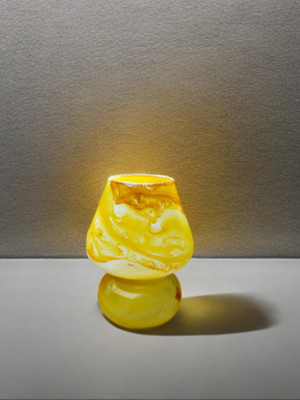Adgaur Mini Table lamp Table Lamp(12 cm, Yellow)