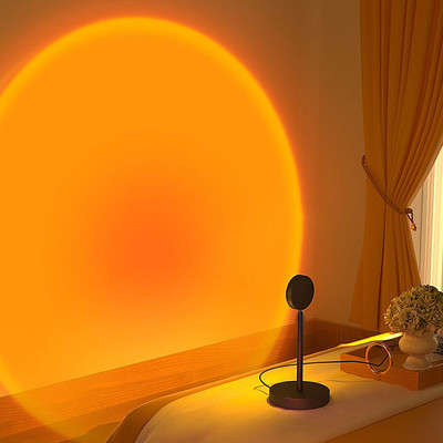 ASTOUND Sunset Lamp Sunset Projection Lamp Night Lamp(27 cm, Black)