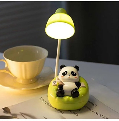 Chalo Gift de Sleeping Panda Study Night Lamp with Adjustable Light for Home (Multicolor) Study Lamp(7 cm, Multicolor)