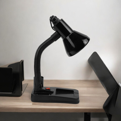 ZESTRUM HomeDecorTableLampHTL-TL086 Table Lamp(22 cm, Black)