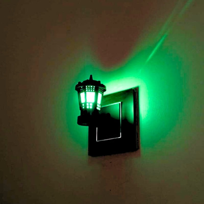 Neil-Kart Lantern LED Lamp-02 Night Lamp(10 cm, Green)