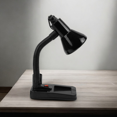 spark world HomeDecorTableLamp-TL119 Table Lamp(22 cm, Black)