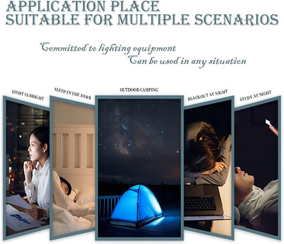 Shreejee USB plug & Play Energy efficient LED light /Emergency light X7.46 (Pack of 7) LED Lantern(Colour Depends On Availablity)