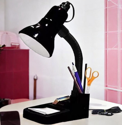 ZESTRUM HomeDecorTableLampHTL-TL199 Table Lamp(22 cm, Black)
