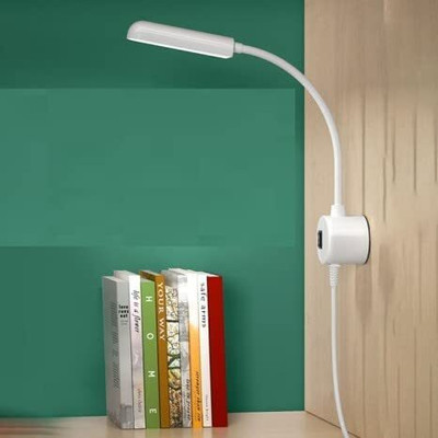SR ENTERPRISE Working Lamp for Home Study | Reading Book Lamp | Bedside Lamp | Desk Light Table Lamp(6 cm, White)