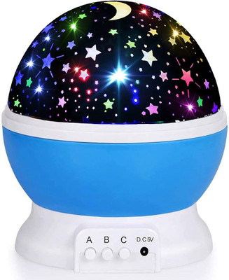 nls Sky Star Master Night Light Projector Children Kids Night Lamp(12 cm, Multicolor)
