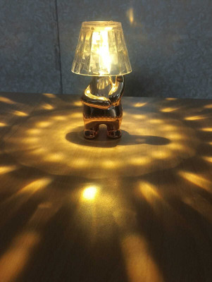 MAX ELECTRA Decorative & Attractive Mini Table Lamp(12 cm, Yellow)