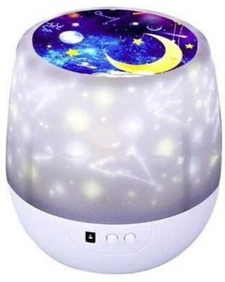 Wengonvila Star Light Projector with USB Cable and 360° Rotation Star Projector Lamp Table Lamp(12 cm, Multicolor)