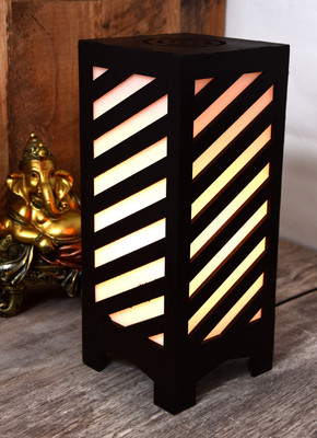 Mohit Enterprises Handcrafted Elegance Perfect for Ambiance in Any Room 1 Table Lamp(25.5 cm, Brown)