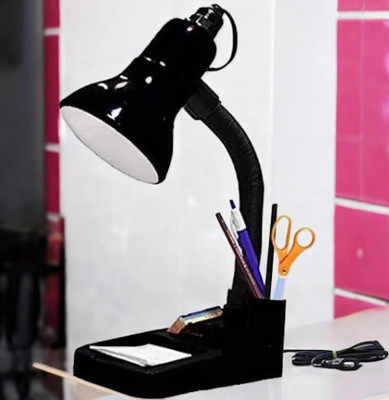 ZESTRUM HomeDecorTableLampHTL-TL196 Table Lamp(22 cm, Black)