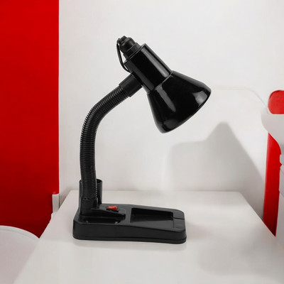 spark world HomeDecorTableLamp-TL138 Table Lamp(22 cm, Black)