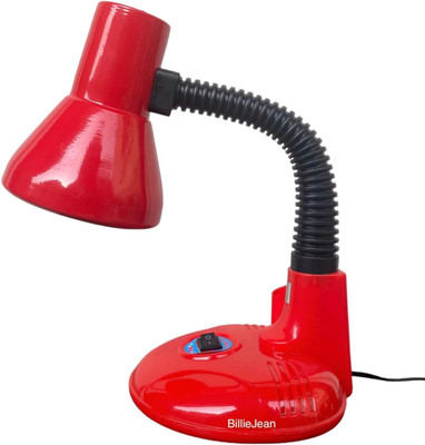 BillieJean Gaming Desk Study Table Lamp(36 cm, Red)
