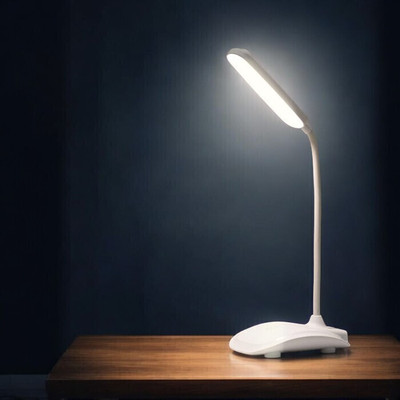 BHAJANLAL GREENERY Study LED Touch On/Off Switch Student Study Table Lamps111_TL1103_L1975_L2046 Table Lamp(35 cm, White)