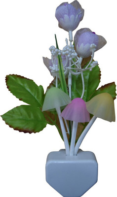 Home Delight Colour Changing Automatic Sensor Night Lamp(18 cm, Purple)