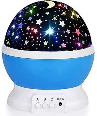 Trezox Star Master Sky Night Projector & Bed Light Lamp. LED Light Projector Lamp Night Night Lamp(13.5 cm, Multicolor)