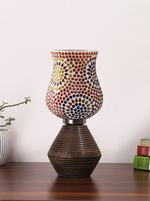 Devansh trending glass lamp multicolor Table Lamp(30 cm, multicolor 4)