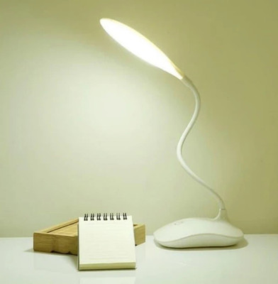 BHAJANLAL GREENERY Led Desk Lamp Touch Clip Study Lamps Flexible_L169 Study Lamp(10 cm, White)