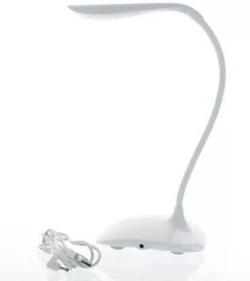 BHAJANLAL GREENERY Stand Flexible Desk Lamp Modern Touch Switch Led Night Light_TL1054_L502_L1935 Study Lamp(35 cm, White)