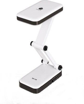 AKR DP 666 Portable Eye Protection LED Desk Lamp Table Lamp(24 cm, White)