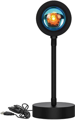 ASTOUND LED Sunset Projector Lamp Night Lamp(27 cm, Black)