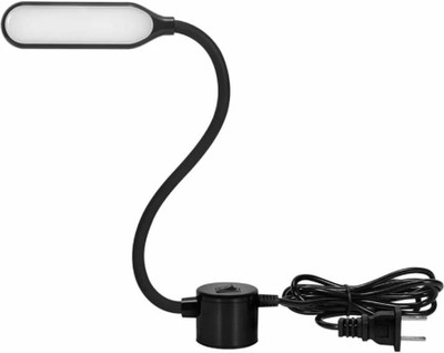 Ziltos 10W Sewing Machine Light With 30 LED's,Magnetic Mounting Base Working Lamp Study Lamp(4 cm, Black)