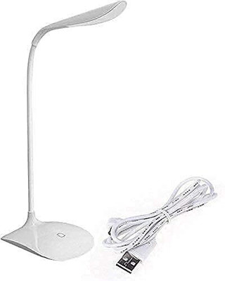 BHAJANLAL GREENERY Table Lamp 52_L15_L697 Study Lamp(30 cm, White)