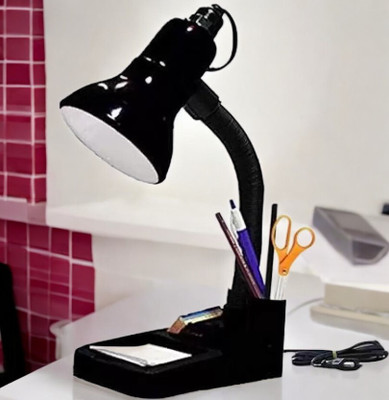 ZESTRUM HomeDecorTableLampHTL-TL146 Table Lamp(22 cm, Black)