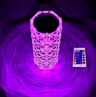 KTOSTON able Lamp 16 Color RGB Changing Mode LED Touch Lights - USB Remote Night Lamp(8 cm, Multicolor)