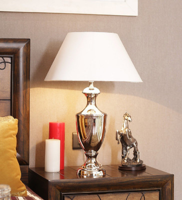 Kapoor E Illuminations Metal Table Lamp Table Lamp(47 cm, Steel)