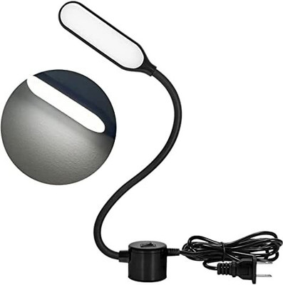 Keetoz Sewing Machine Light 30 LED's ,Magnetic Mounting Base Working Lamp Table Lamp Table Lamp(30 cm, Black)