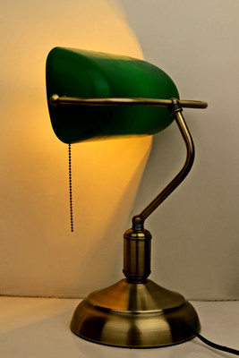 Kiyan traders tl study1 Study Lamp(20 cm, Green)