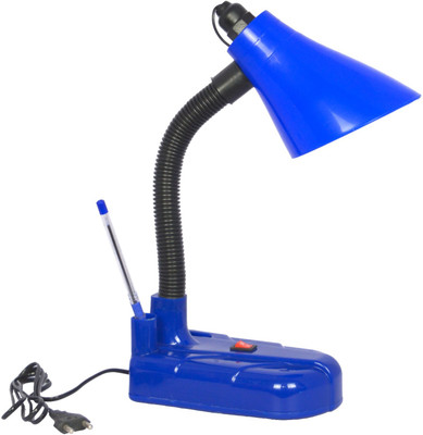 Prop It Up LED Desk Table Light with Eye Protection, Stand and On/Off Switch & GOOSENECK-BL Study Lamp(42 cm, Blue)